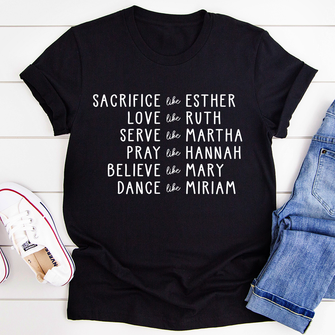 Women of the Bible T-Shirt-2